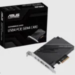 Asus Pci Express Card Usb4 Pcie Gen4 Pci Express To Usb-c & Dp