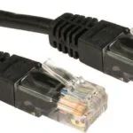 Siemens U/UTP Cat.6 (Gigabit) Καλώδιο Δικτύου Ethernet 4m Μαύρο L30250-F600-C271