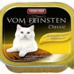 Animonda Vom Feinsten Υγρή Τροφή για Ενήλικες Γάτες σε Ταψάκι με Κοτόπουλο και Συκώτι 100gr 26232