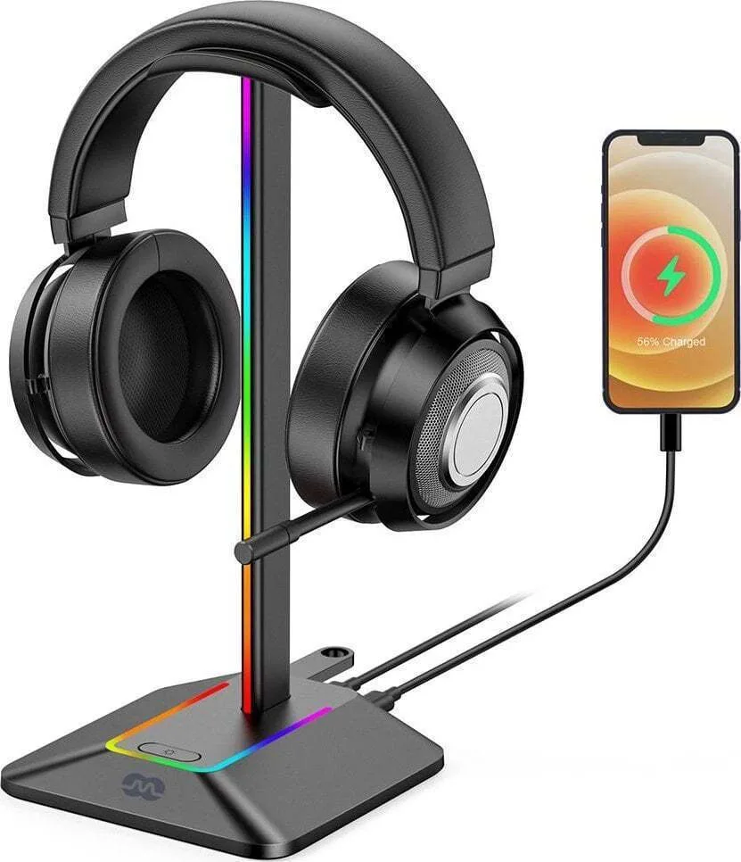 20240604163155_mozos_mozos_d12_hub_usb_rgb_led_headphone_holder.jpeg Mozos Mozos D12 Hub Usb Rgb Led Headphone Holder - Image 1