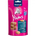 Vitakraft Yums Λιχουδιές με Σολομό για Ενήλικες Γάτες 40gr