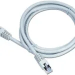 Cablexpert U/FTP (STP) Cat.5e (Gigabit) Καλώδιο Δικτύου Ethernet 1m Γκρι PP22-1M