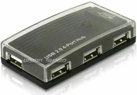 DeLock 61393 Hub 4 Θυρών USB 2.0 με σύνδεση USB-A 61393 - Image 1
