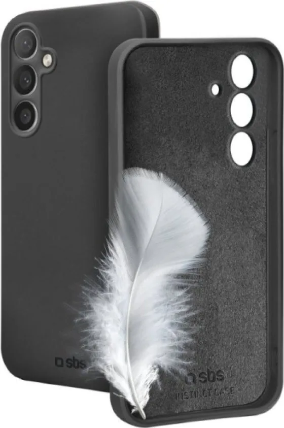 20240731154848_sbs_instinct_back_cover_silikonis_mayro_galaxy_a34.jpeg SBS Instinct Back Cover Σιλικόνης Μαύρο (Galaxy A34) INSTSAA34K - Image 1