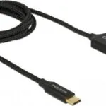 DeLock Cable HDMI male - HDMI male 1m Μαύρο 84904