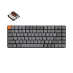Keychron K3M-H3 Max QMK/VIA K3M-H3 Ασύρματο Gaming Μηχανικό Πληκτρολόγιο 75% με Gateron Low Profile Brown διακόπτες και RGB φωτισμό (Αγγλικό US) Γκρι
