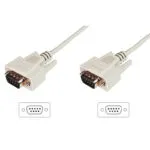 Digitus Καλώδιο RS232 9-pin male σε RS232 9-pin male 3m (AK-610107-030-E) 1τμχ