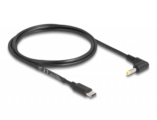 20240808165244_delock_usb_typec_power_cable_dc_4_0_x_1_7_mm_1_5m_85665.jpeg Delock Usb Typec Power Cable > Dc 4.0 X 1.7 Mm 1.5m 85665 - Image 1