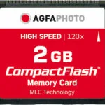 AgfaPhoto CompactFlash 2GB High Speed 18MB/s με αντάπτορα
