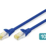 Digitus U/UTP Cat.6a (Gigabit) Καλώδιο Δικτύου Ethernet 0.25m Μπλε DK-1644-A-0025-B-10