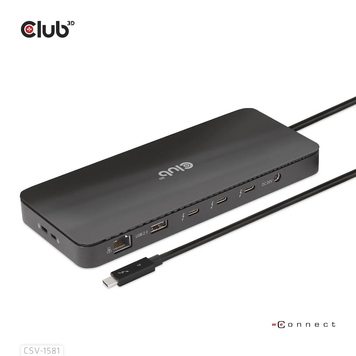 20240809150125_club3d_thunderbolt_4_docking_station_me_4k_ethernet_mayro_csv_1581.jpeg Club3D Thunderbolt 4 Docking Station με 4K Ethernet Μαύρο (CSV-1581) - Image 1