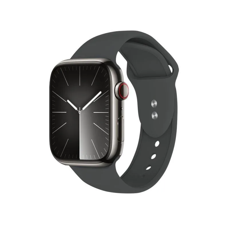 Crong Liquid Strap Apple Watch 42 44 45 49 Mm Graphite - Image 1