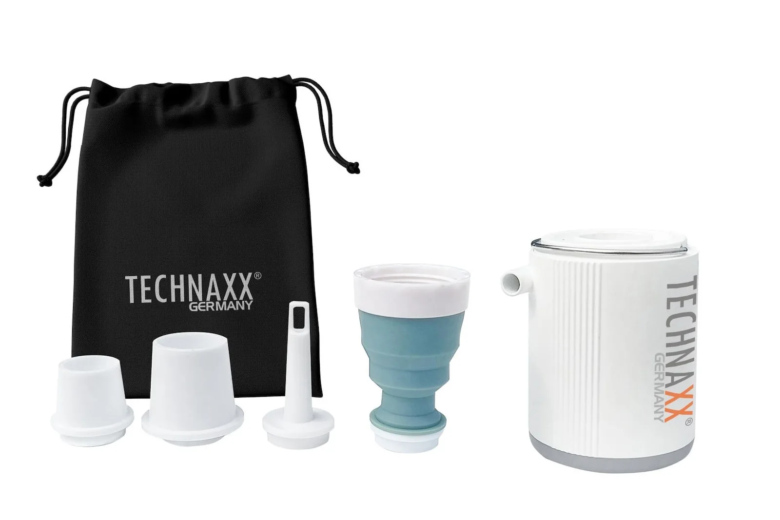 20240916135222_technaxx_tx_261_mini_electric_air_pump_13_5w_portable_1360_mah_battery_led_light_5_nozzles_usb_c_charging_white.jpeg Technaxx Tx-261 Mini Electric Air Pump 13.5w Portable 1360 Mah Battery Led Light 5 Nozzles Usb-c Charging White - Image 1