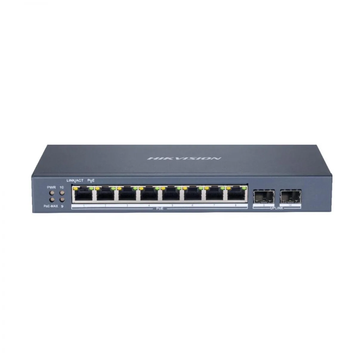 20240919115035_81cd1c3e.jpeg Hikvision DS-3E1510P-EI/M(O-STD) Managed L2 PoE+ Switch με 10 Θύρες Gigabit (1Gbps) Ethernet - Image 1