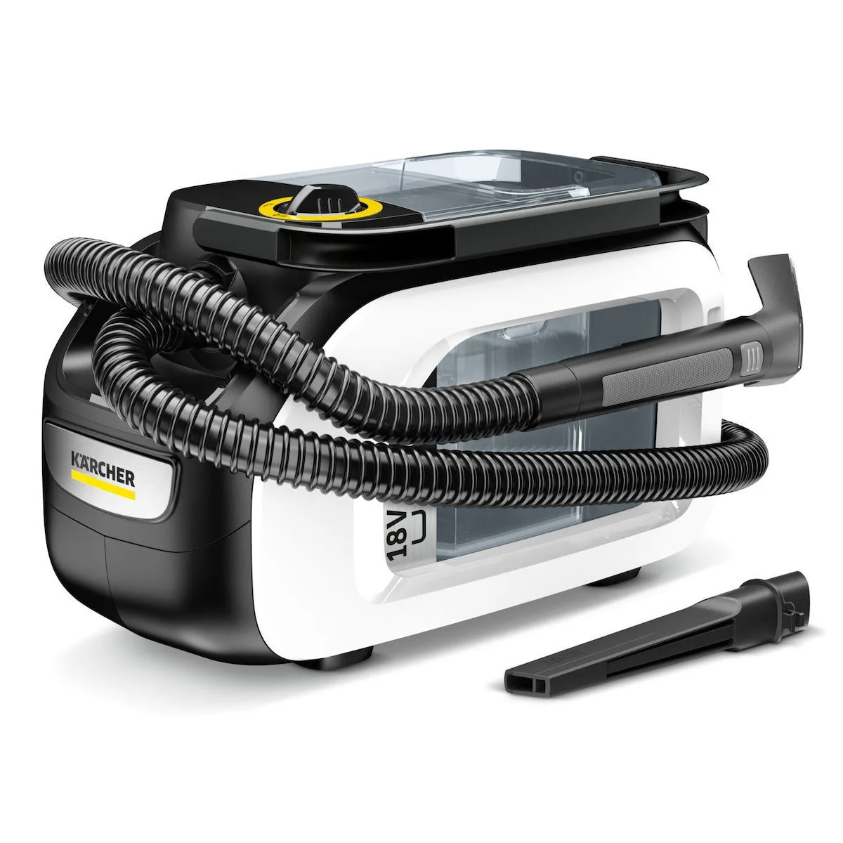 20241002125646_karcher_1_081_506_0_skoupa_ygron_stereon_choris_fortisti_kai_mpataria_me_kado_2_9lt.jpeg Karcher SE 3-18 Compact Home Επαναφορτιζόμενη Σκούπα Υγρών / Στερεών Χωρίς Φορτιστή και Μπαταρία με Πλαστικό Κάδο 2.9lt - Image 1