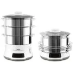 Tefal Convenient Series Deluxe VC502D10 Ατμομάγειρας με 3 Επίπεδα Μαγειρέματος 9lt