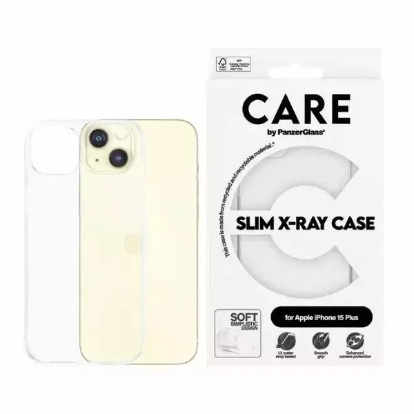 20241014131608_case_apple_iphone_15_plus_care_by_panzerglass_slim_x_ray_case_1435_transparent_5715685005701.jpeg Case Apple Iphone 15 Plus Care By Panzerglass Slim X-ray Case 1435 Transparent 5715685005701 - Image 1
