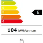 MPM Ψυγείο Συντήρησης 242lt Υ153xΠ55xΒ56εκ. Μαύρο MPM-246-CJ-26