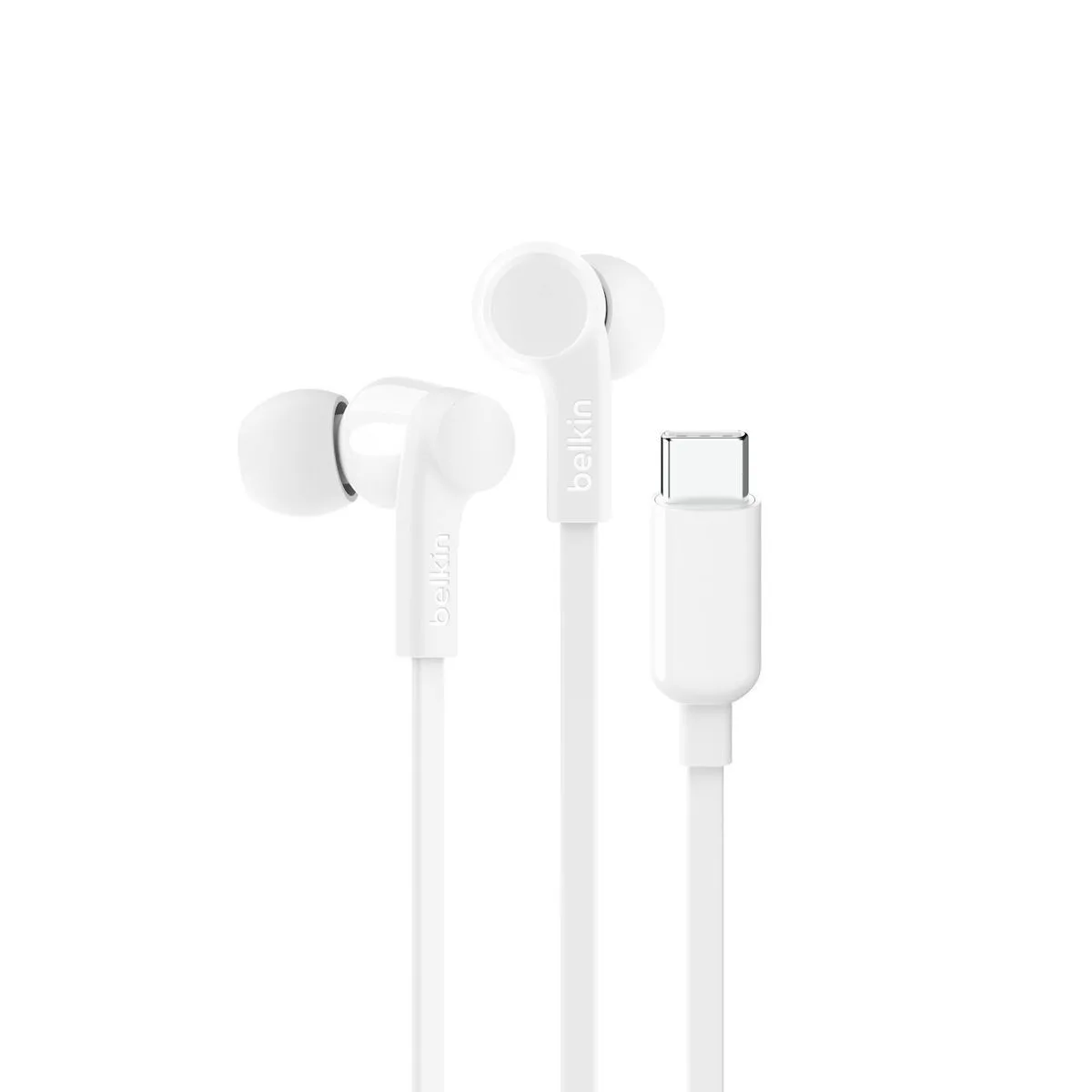 20241213113815_belkin_rockstar_in_ear_handsfree_akoustika_me_vysma_usb_c.jpeg Belkin Rockstar In-ear Handsfree Ακουστικά με Βύσμα USB-C Λευκό - Image 1