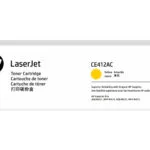 HP 305A Γνήσιο Toner Laser Εκτυπωτή Κίτρινο/Μαύρο 2600 Σελίδων CE412AC