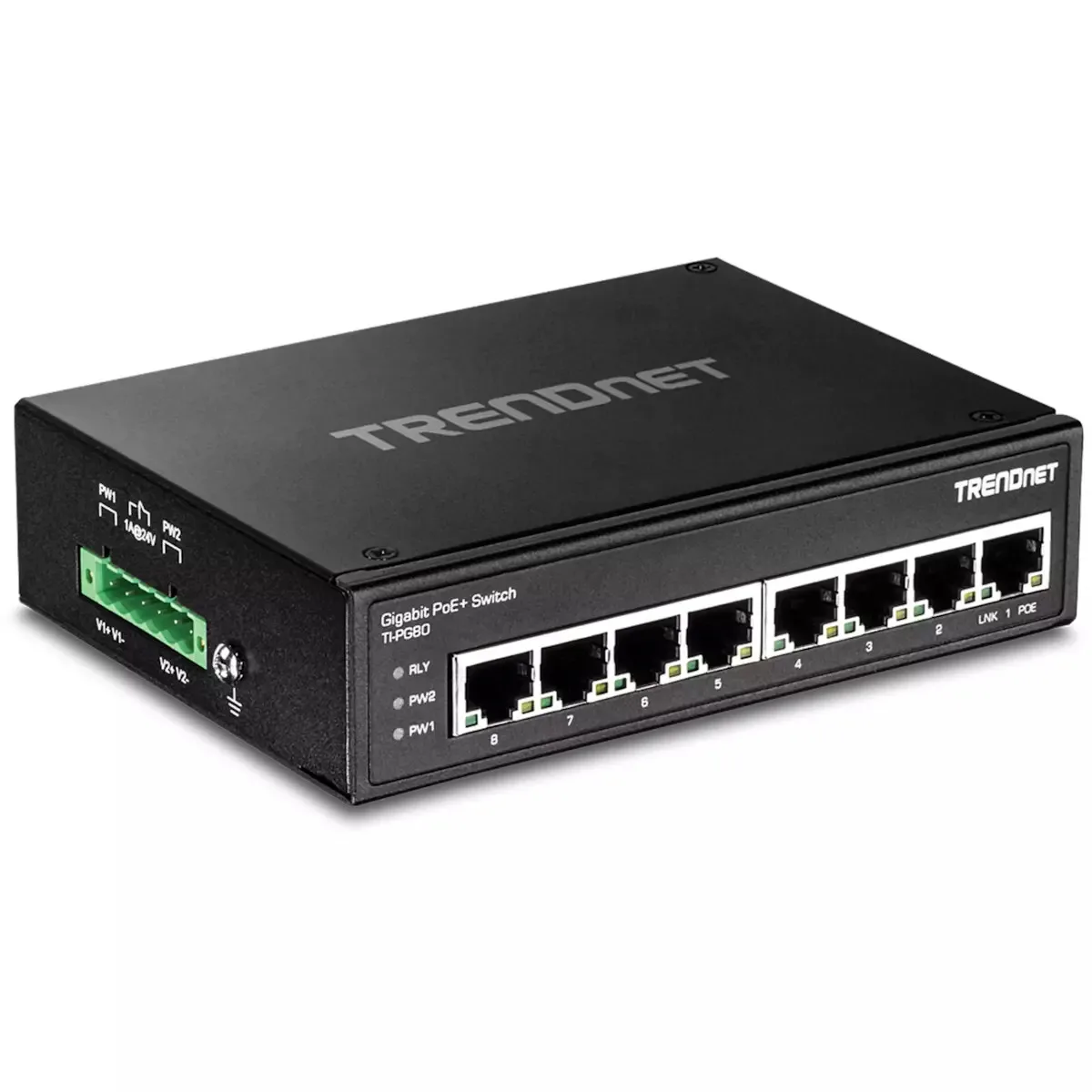 Trendnet TI-PGLC80 Unmanaged L2 PoE+ Switch με 8 Θύρες Gigabit (1Gbps) Ethernet - Image 1