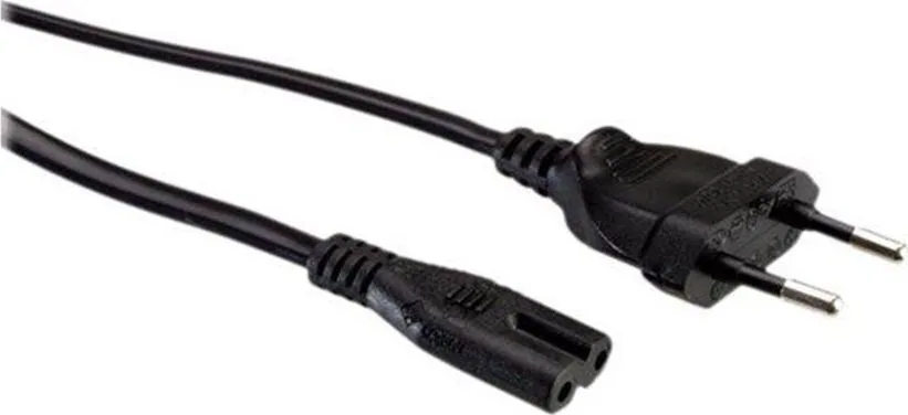 20250205104823_value_iec_c7_euro_iec_c7_euro_cable_3m_mayro_19_99_2092.jpeg Value IEC C7 / Euro - IEC C7 / Euro Cable 3m Μαύρο 19.99.2092 - Image 1