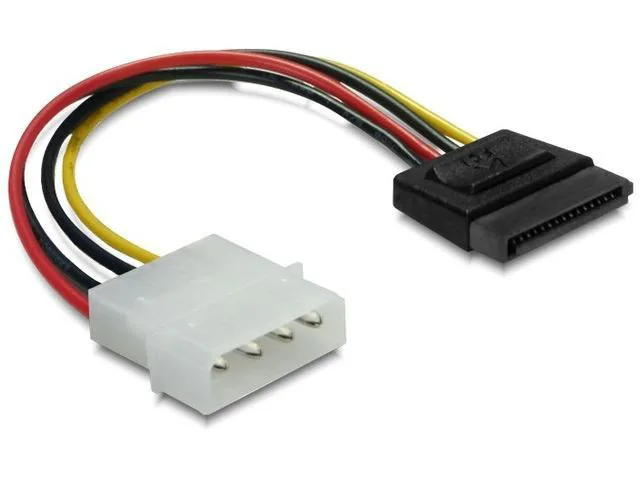 20250210113542_delock_molex_sata_0_06m_wielokolorowy_60112.jpeg Delock Molex Sata 0.06m Wielokolorowy 60112 - Image 1