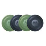 Motorola Moto Tag Google Find Hub Jade Green, Midnight blue 4τμχ
