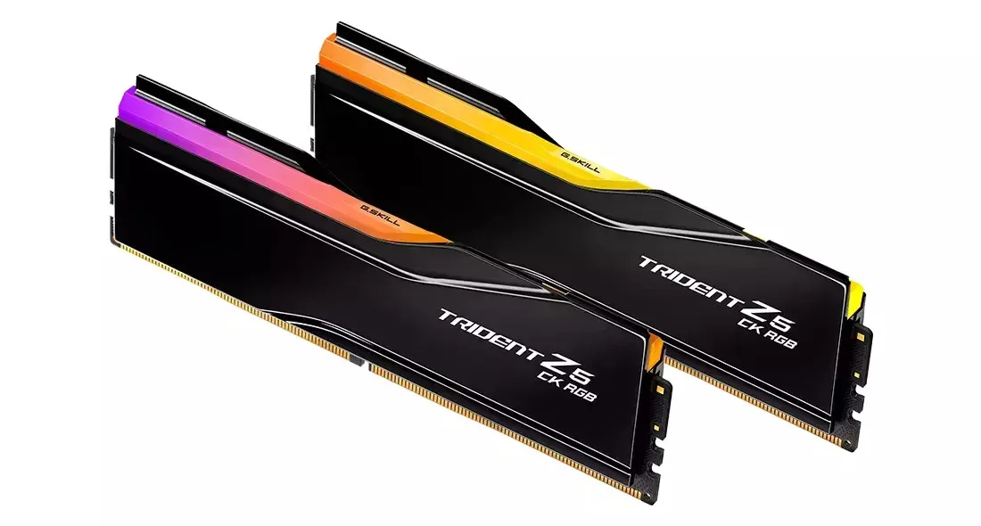 G.Skill Trident Z5 CK DDR5 48GB RAM με 2x24GB Modules και Ταχύτητα 9000 για Desktop F5-9000C4256H24GX2-TZ5CRK - Image 1