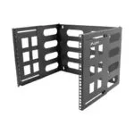 Lanberg Επιτοίχια Καμπίνα Rack 8U Μαύρο FB01-5408-10B