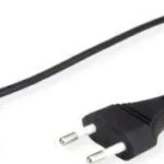 Value Euro / IEC C7 - Euro / IEC C7 Cable 1.8m Μαύρο