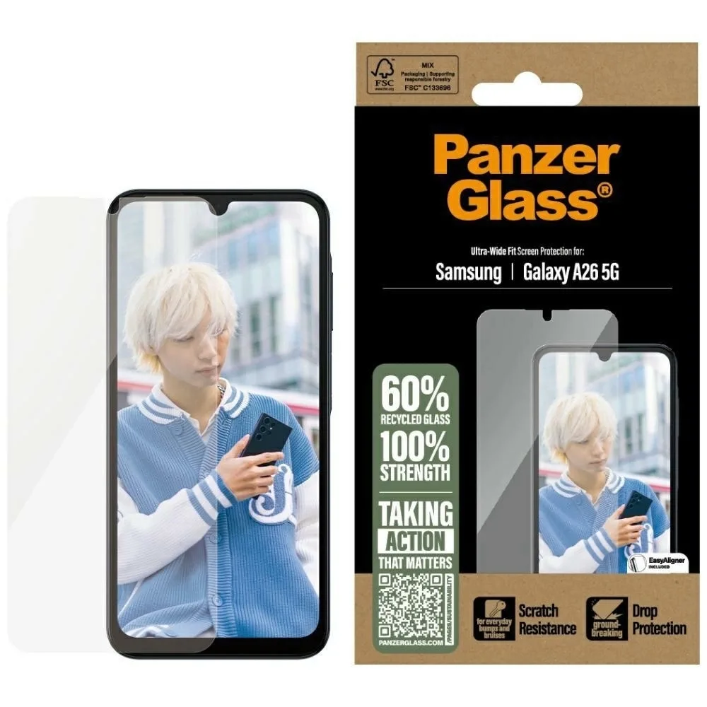 20250318160022_panzerglass_tempered_glass_samsung_galaxy_a26_5g.jpeg PanzerGlass Tempered Glass (Samsung Galaxy A26 5G) PGRNUWFG38541 - Image 1