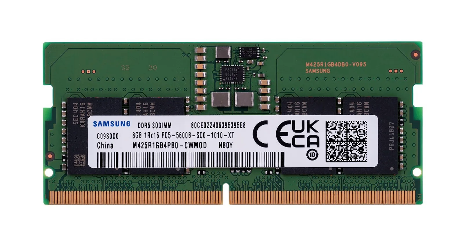 20250324165524_samsung_8gb_ddr5_ram_me_tachytita_5600_gia_laptop_m425r1gb4bb0_cwm.jpeg Samsung DDR5 με Module 1x8GB και Ταχύτητα 5600 για Laptop M425R1GB4BB0-CWM - Image 1