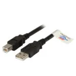 EFB USB 2.0 Cable USB-A male - USB-B male Μαύρο 5m K5256SW.5
