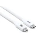 Club3D USB 2.0 Cable USB-C male - USB-C 240W PD Λευκό 1.2m