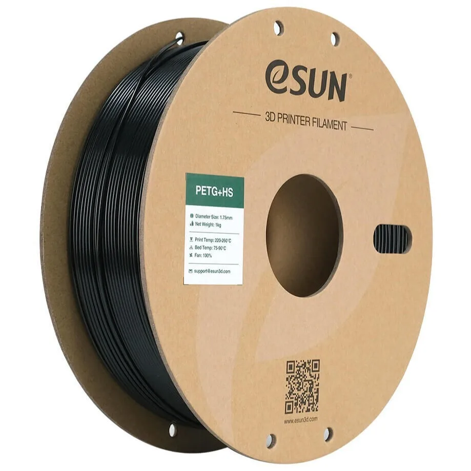 20250402093625_esun_petg_3d_printer_filament_1_75mm_mayro_1kg_petg_hs175b1p1.jpeg Esun PETG 3D Printer Filament 1.75mm Solid Black 1kg PETG+HS175B1P1 - Image 1