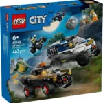 LEGO City Off-road Police Chase για 6+ Ετών 467τμχ 60449