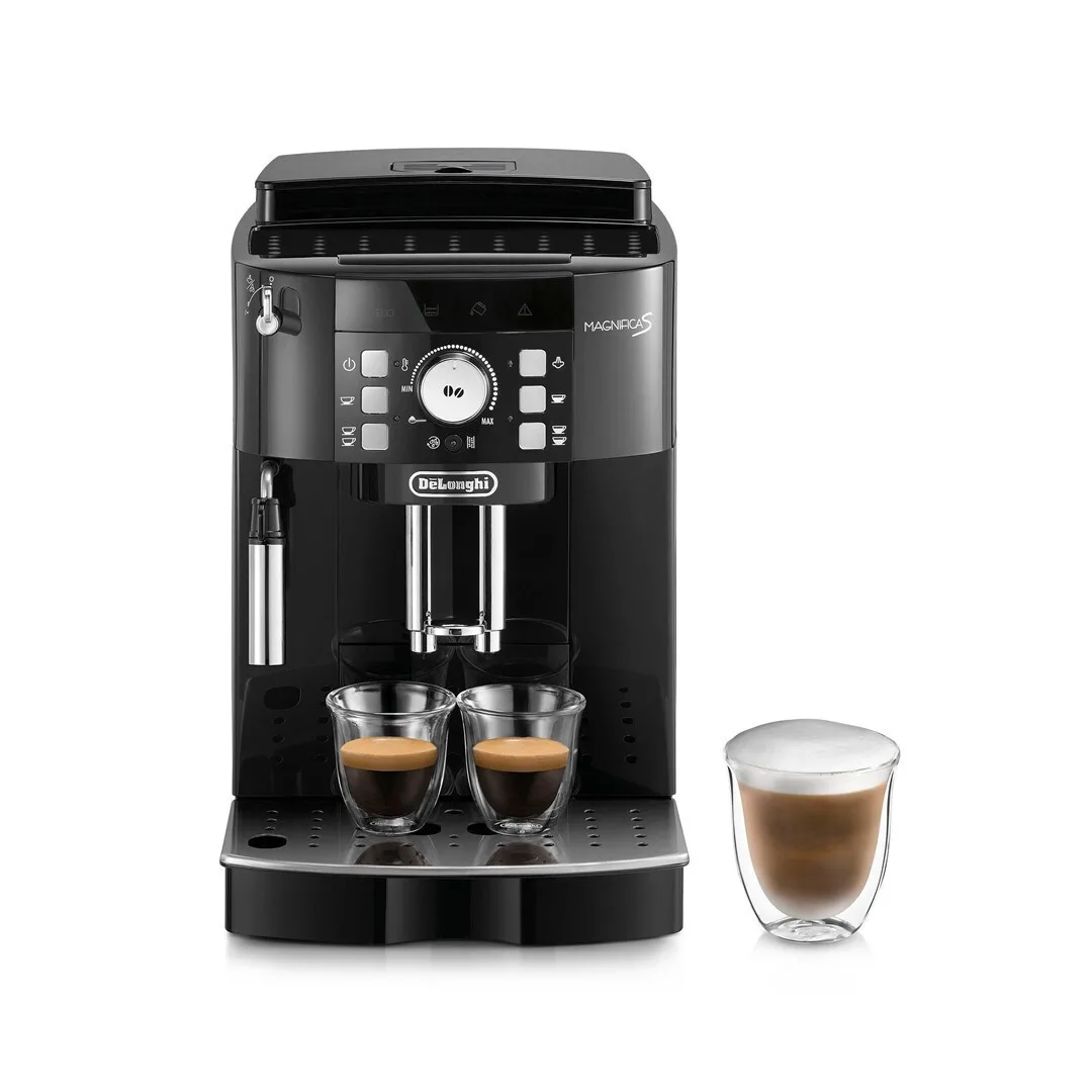 20250416151506_de_longhi_magnifica_s_ecam_21_110_b_aytomati_michani_espresso_entoichizomeni_1450w_piesis_15bar_gia_cappuccino_me_mylo_alesis_mayri.jpeg De'Longhi Magnifica S Αυτόματη Μηχανή Espresso 1450W Πίεσης 15bar για Cappuccino με Μύλο Άλεσης Μαύρη - Image 1