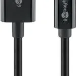 Goobay USB 3.1 Cable USB-C male - USB-C / DisplayPort Μαύρο 2m 75705