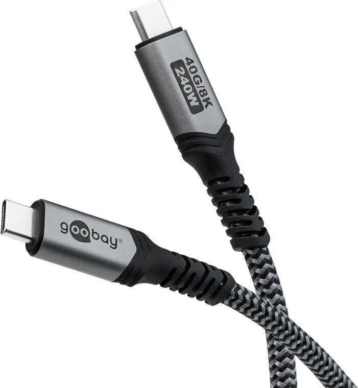 20250502103538_goobay_braided_usb_2_0_cable_usb_c_male_usb_c_240w_mayro_1m_74211_bulk.jpeg Goobay Braided USB 2.0 Cable USB-C male - USB-C 240W PD Μαύρο 1m 74211 Bulk - Image 1
