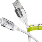 Goobay USB 3.1 Cable USB-C male - USB-C Ασημί 5m 74389