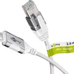 Goobay USB 3.1 Cable USB-C male - USB-C Ασημί 2m 74387