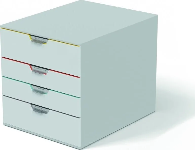 20250606123601_durable_syrtaraki_grafeiou_polychromo_varicolor_762427.jpeg Durable Συρταράκι Γραφείου 4 Θέσεων Πολύχρωμο Varicolor 762427 - Image 1