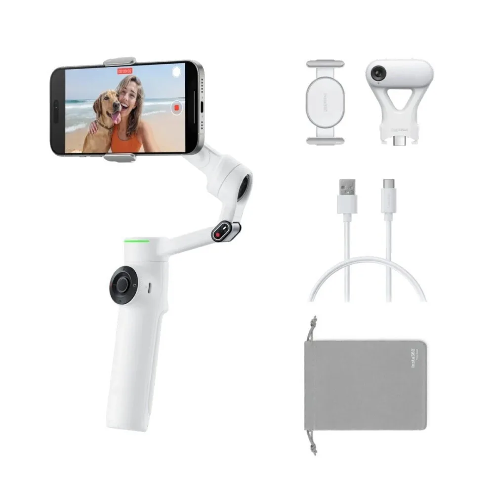20250630134249_insta360_flow_2_tracker_bundle_gimbal_kinitou_me_statheropoiiti_3_axonon_kai_10_ores_leitourgias_leyko.jpeg Insta360 Flow 2 AI Tracker Bundle Gimbal Κινητού με Σταθεροποιητή 3 Αξόνων και 10 ώρες λειτουργίας Λευκό - Image 1