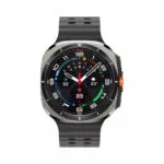 Samsung Galaxy Watch Ultra (2025) Titanium 47mm Αδιάβροχο με eSIM και Παλμογράφο (Ασημί)