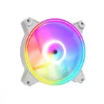 Modecom Reverse Blade Case Fan 120mm (1400rpm) με RGB Φωτισμό Λευκό