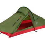 High Peak Σκηνή Camping Τούνελ Ορειβασίας Πράσινη 4 Εποχών Αδιάβροχη 3000mm 230x120x90εκ. 10184
