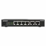QNap QSW-2104-2T-R2 Unmanaged L2 Switch με 6 Θύρες Gigabit (10Gbps) Ethernet