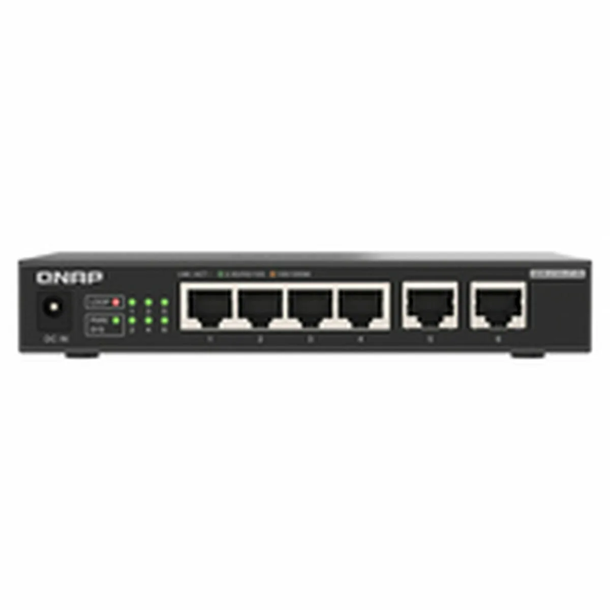 20250716153207_qnap_qsw_2104_2t_r2_unmanaged_l2_switch_me_6_thyres_gigabit_10gbps_ethernet.jpeg QNap QSW-2104-2T-R2 Unmanaged L2 Switch με 6 Θύρες Gigabit (10Gbps) Ethernet - Image 1