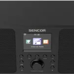 Sencor SIR 6100WDB Επιτραπέζιο Ραδιόφωνο Ρεύματος DAB+ με Bluetooth και USB Μαύρο